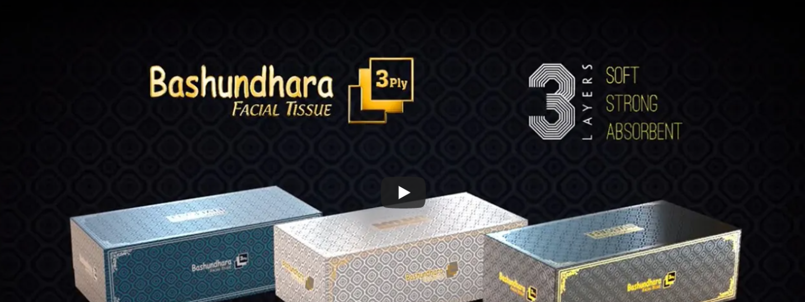 Bashundhara 3PLY Facial Tissue