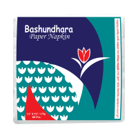 Bashundhara Paper Napkin (80 Pcs, Non-Perfumed)