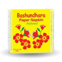 Bashundhara Paper Napkin (80 Pcs, Perfumed)