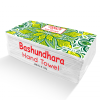 Bashundhara Hand Towel  (White)