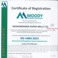 ISO 14001-2015 Certificate