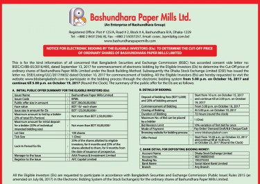 Bidding Notice of BPML 2017