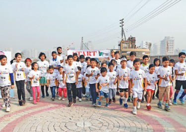 Bashundhara Diapant Kids Run held