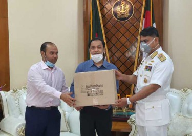Bashundhara Group provides 50,000 masks, 500 PPE, foods to Bangladesh Navy