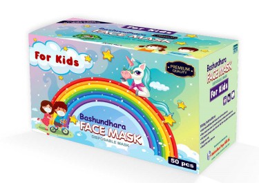 Bashundhara Face Mask (Kids)