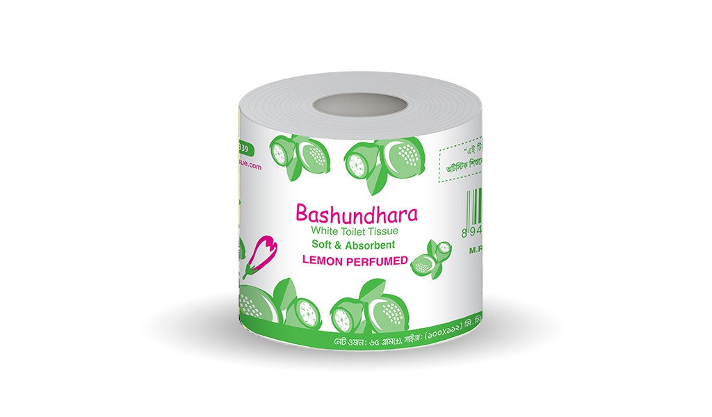 Bashundhara Toilet Tissue Lemon