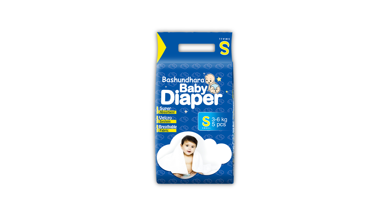 Bashundhara Baby Diaper-Mini Series (S)