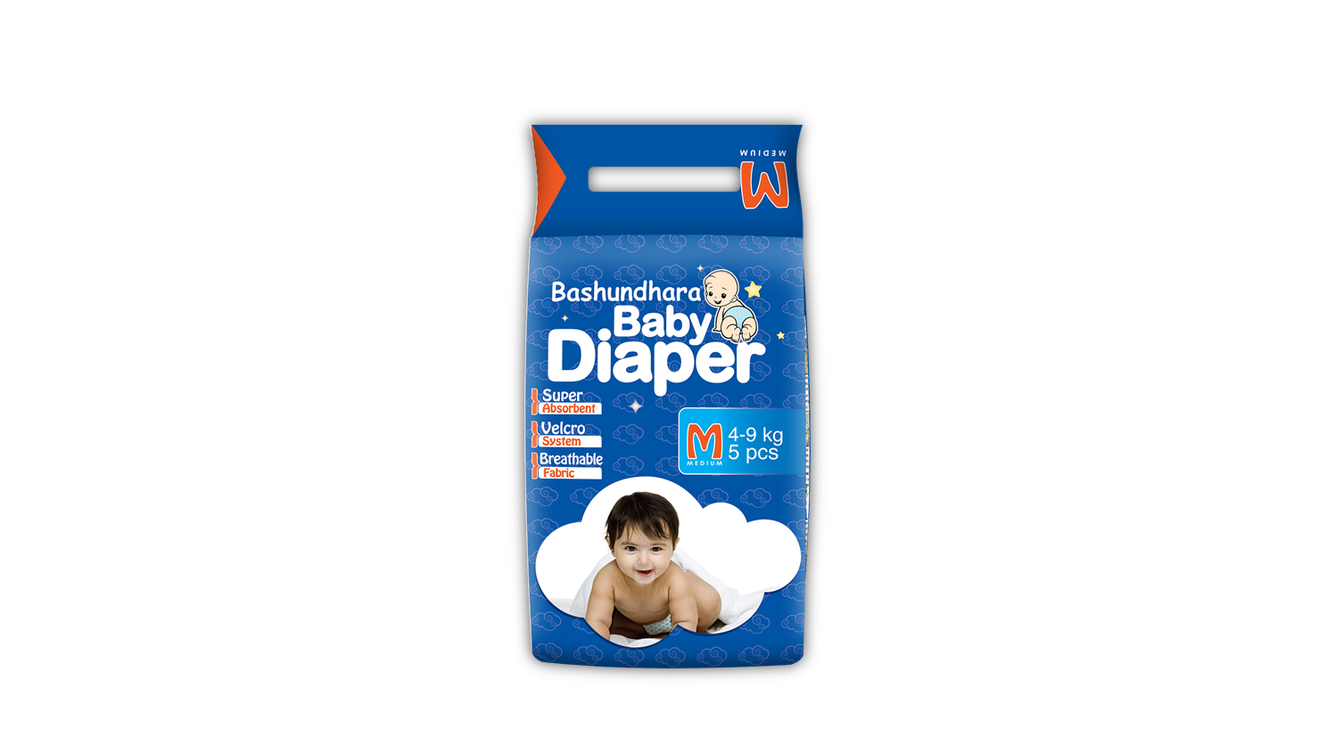 Bashundhara Baby Diaper-Mini Series (M)