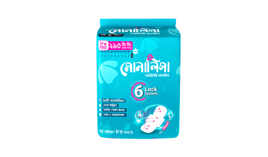 Monalisa Sanitary Napkin (8 pcs)
