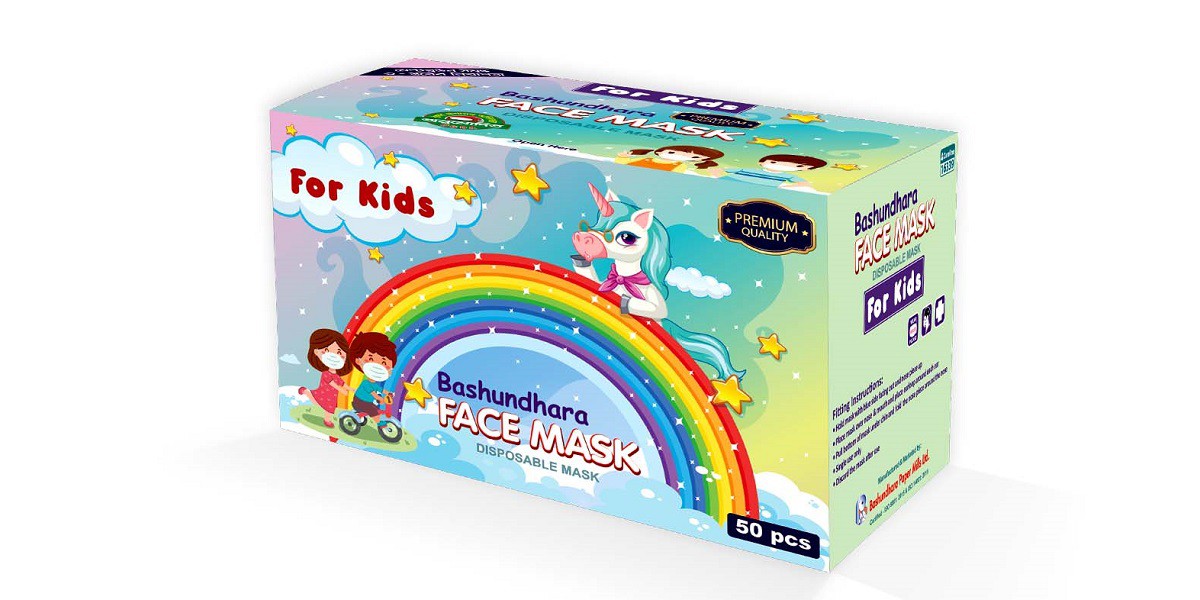 Bashundhara Face Mask (Kids)