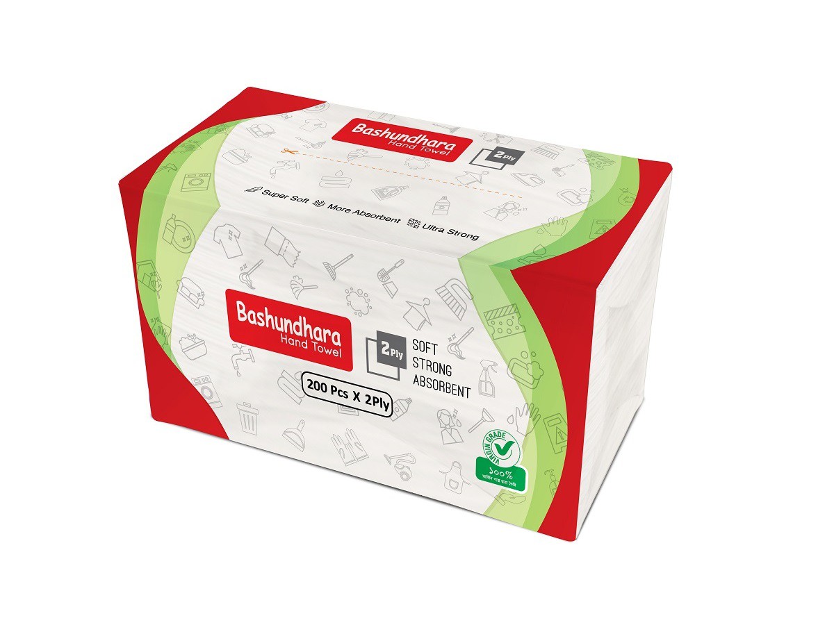 Bashundhara 2PLY Hand Towel